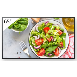 FW-65BZ35L Signage-Display Digital Beschilderung Flachbildschirm 165,1 cm (65") LCD WLAN 550 cd/m² 4K Ultra HD Schwarz Android 24/7