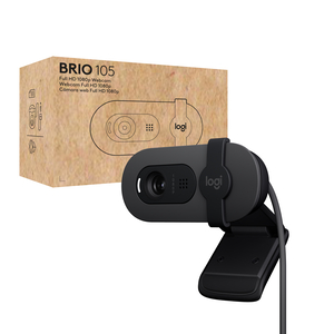 BRIO 105 Webcam 1920x1080 720p 1080p Audio USB