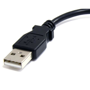 USB 2.0 Kabel Micro-USB/USB Stecker/Stecker Schwarz 0,15 m