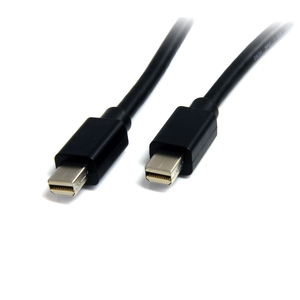 Mini DisplayPort Kabel Mini DisplayPort/Mini DisplayPort Stecker/Stecker Schwarz 2m