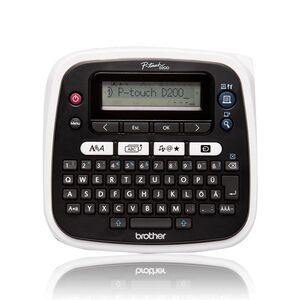 P-touch PT-D200BWVP Kofferlösung Thermotransfer 20 mm/Sek 180 dpi 9 mm Druckhöhe