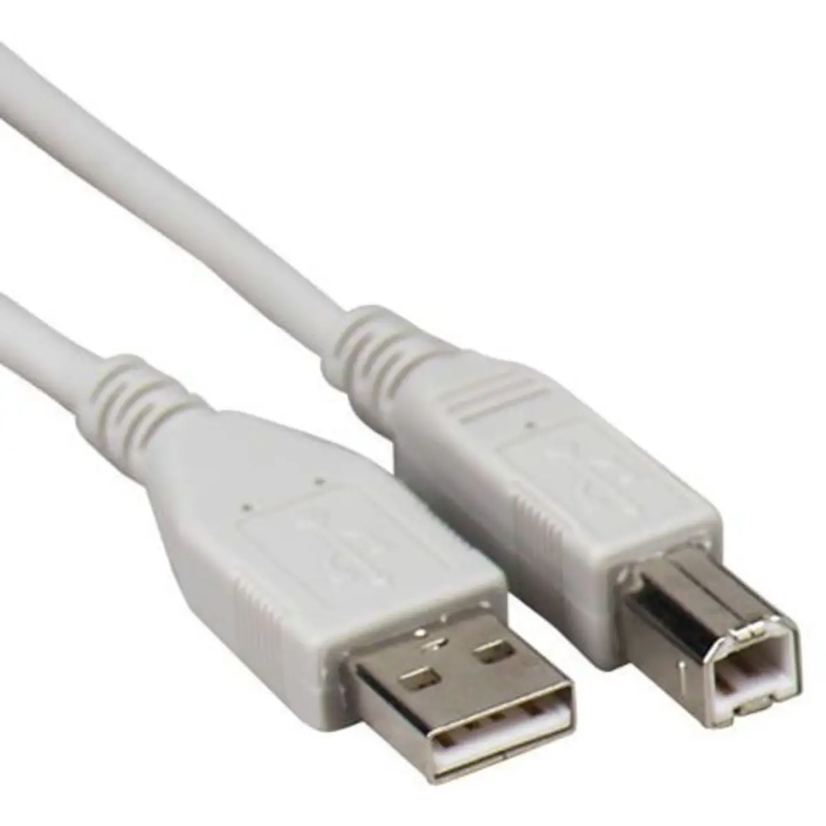 USB2.0 connectioncable A to B plug/plug (cable Hub-device) 1,8m beige