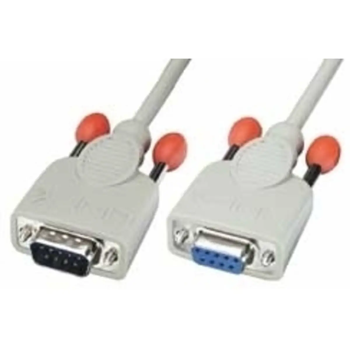 extensionscable RS-232 D-Sub 9pol plug/socket 20m