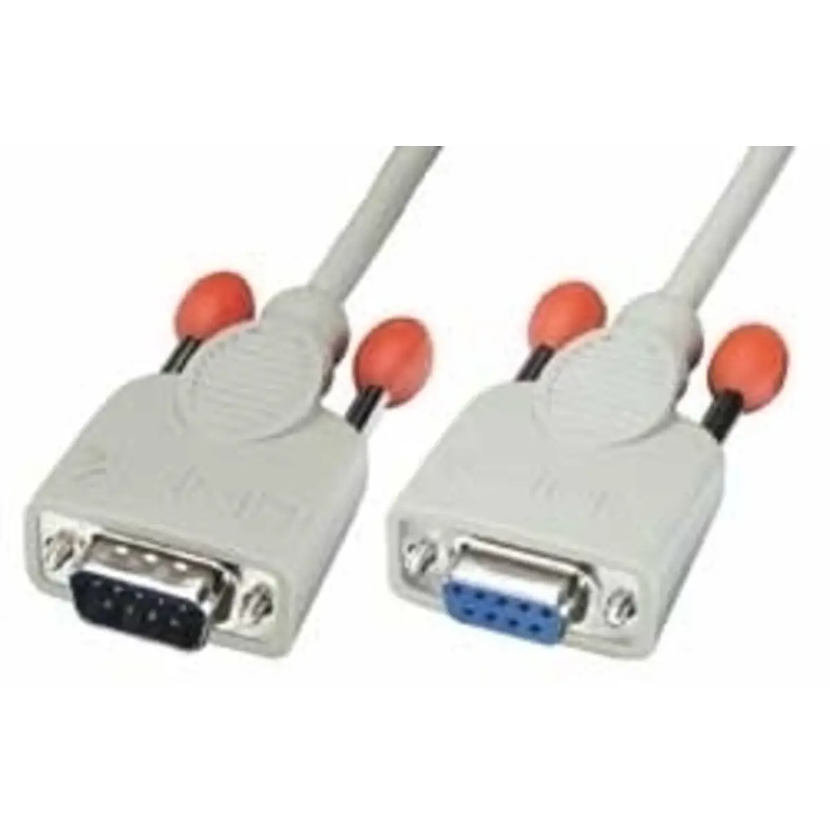 extensionscable RS-232 D-Sub 9pol plug/socket 20m