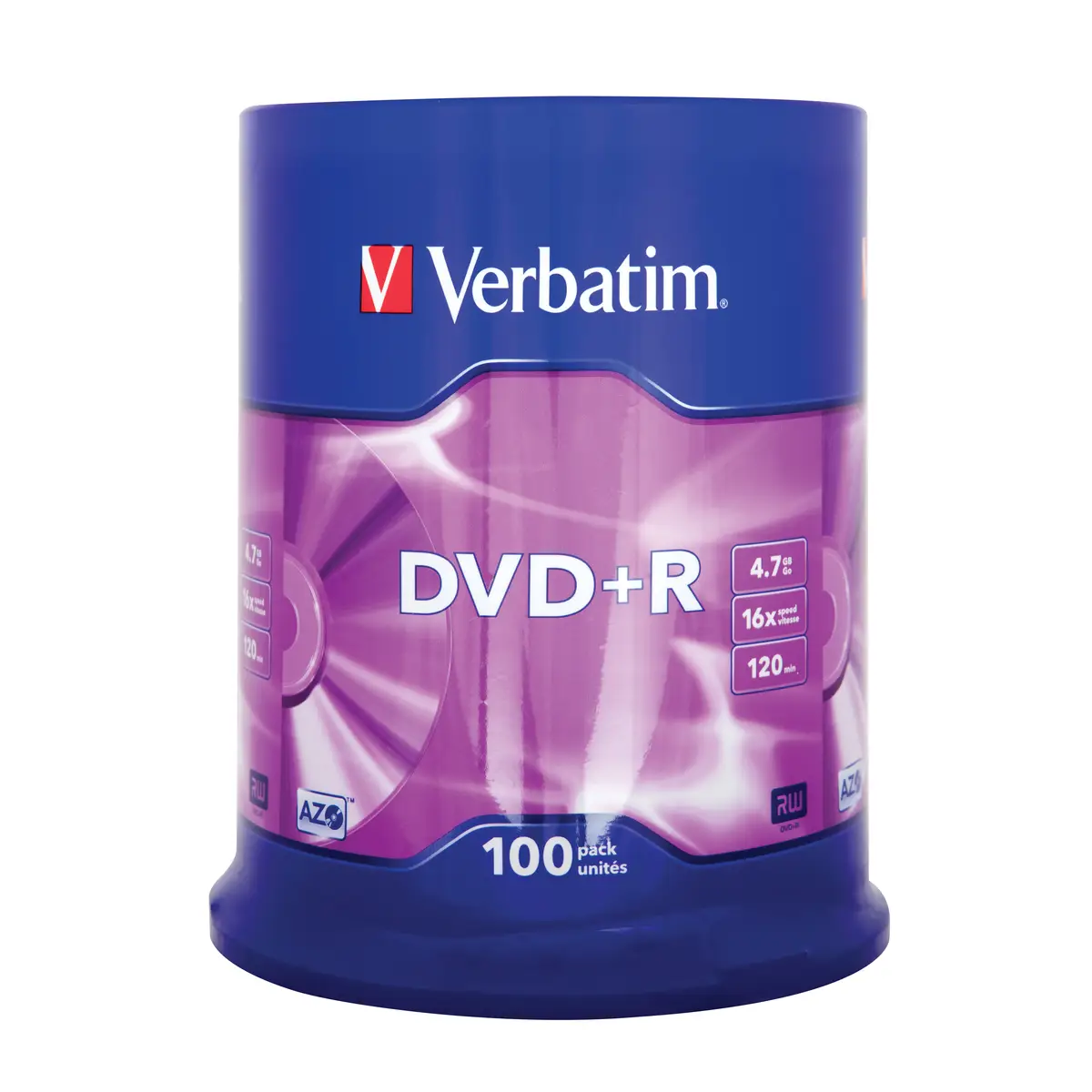 DVD+R 4,7GB 16x silber 100er Spindel