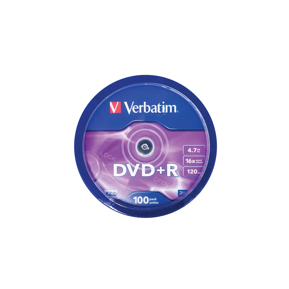 DVD+R 4,7GB 16x silber 100er Spindel