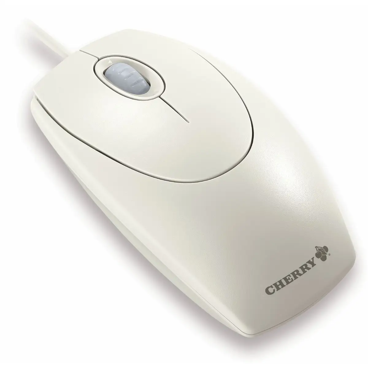 M-5400 Wheel Mouse optical USB/PS2 shiny grey 3 Keys