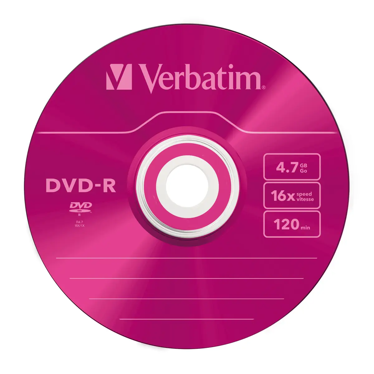 DVD-R 4,7GB 16X 5 Stück Slimcase