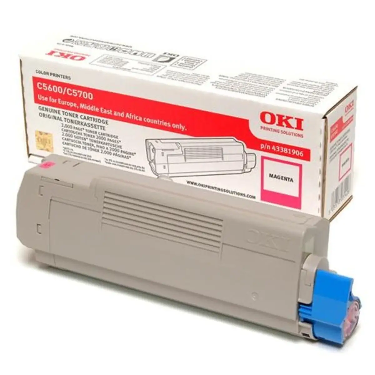 Toner 43381906 ca. 2000 Seiten magenta