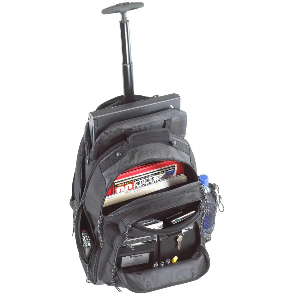 Sport Rolling Backpack für 39,6cm (15,6") Notebooks Nylon schwarz