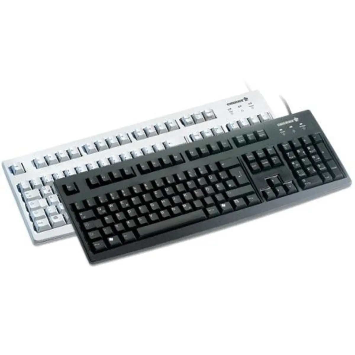 Tastatur G83-6105 USB schwarz Tastatur-Layout Französisch