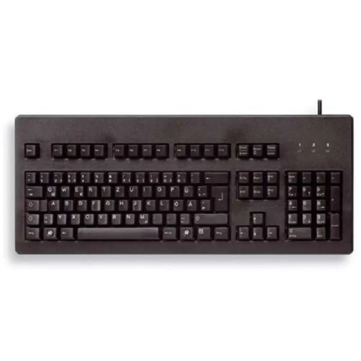 keyboard G80-3000 PS/2/USB black keyboard-Layout german