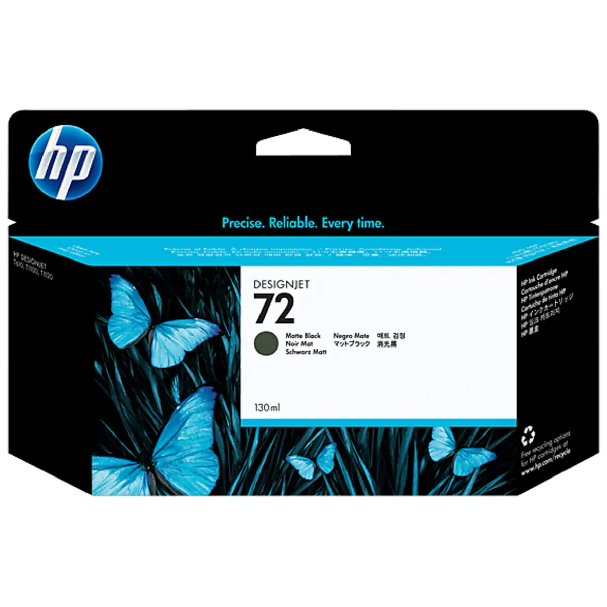 Ink Cartridge Nr. 72 Vivera black mat