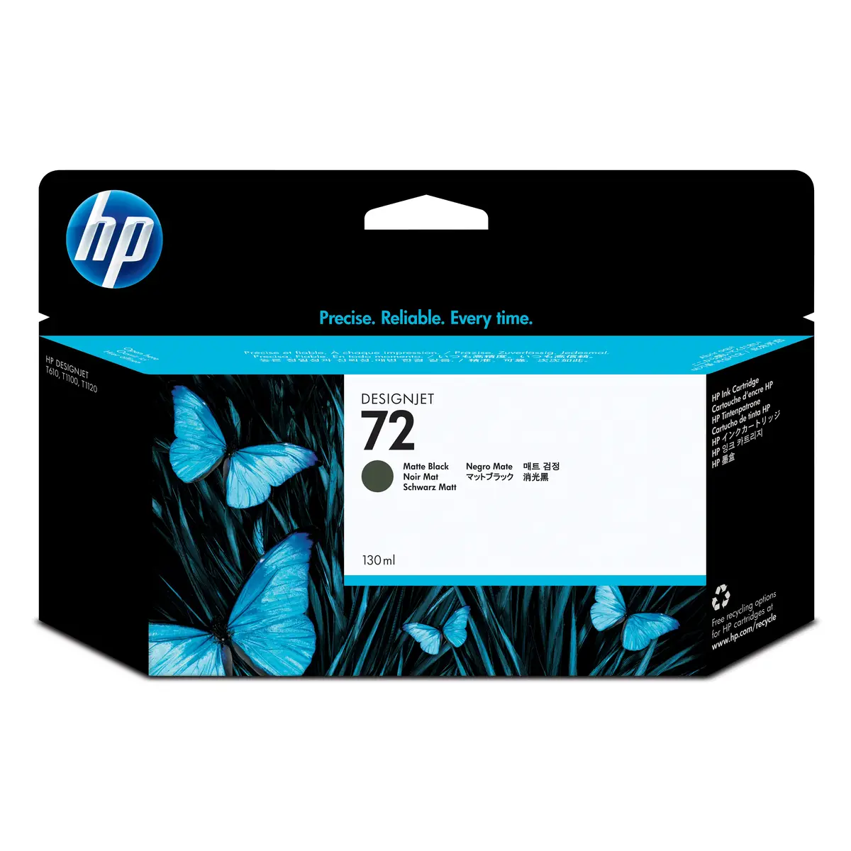 Ink Cartridge Nr. 72 Vivera black mat