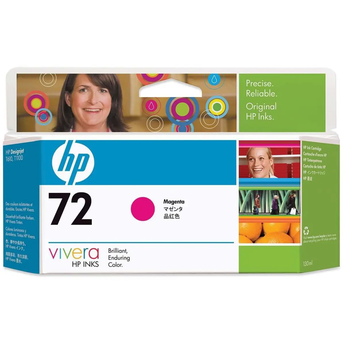 Ink Cartridge Nr. 72 Vivera magenta