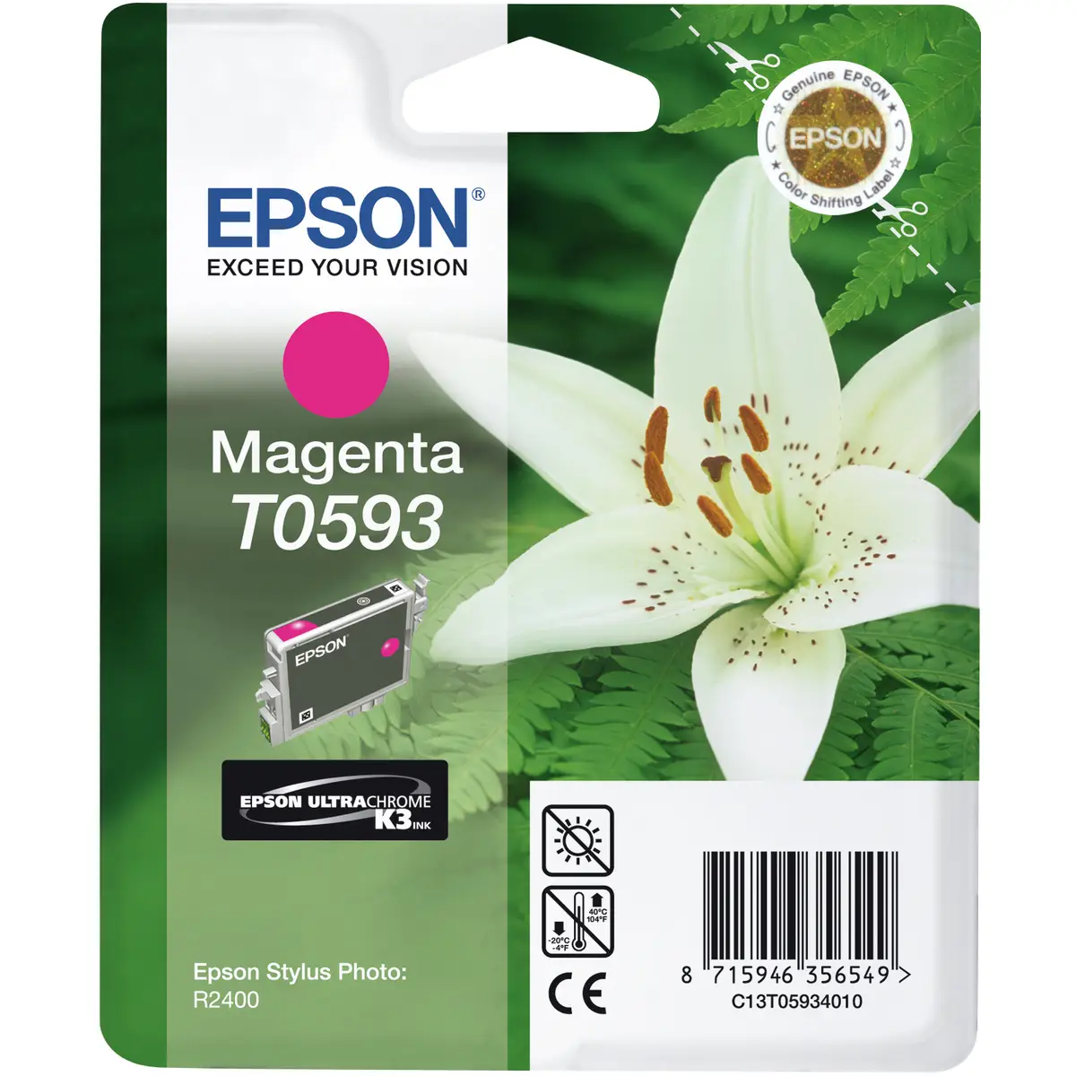 Tintenpatrone für Stylus Photo R2400 magenta
