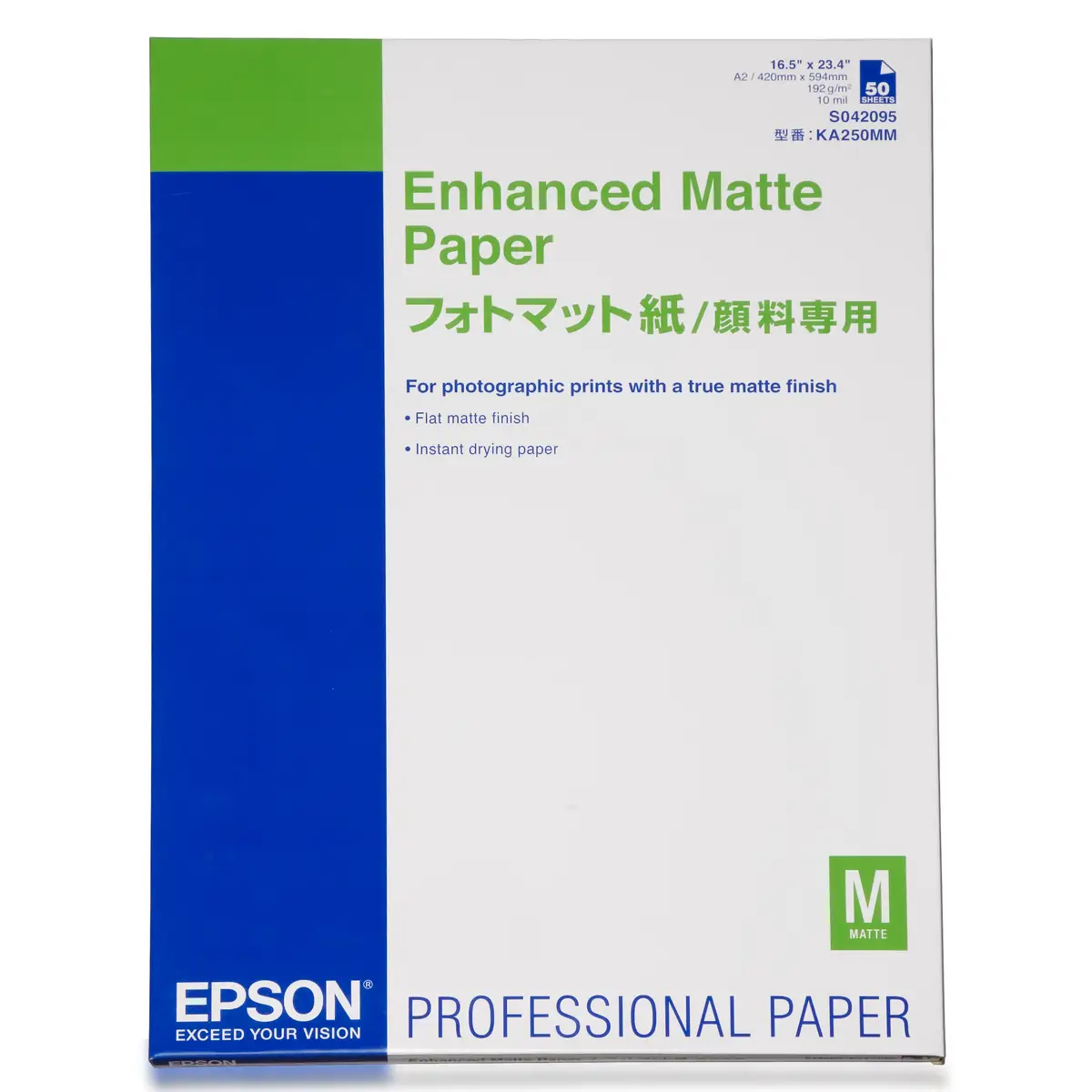 Enhanced Matte Papier A2 189g/qm 50 Blatt