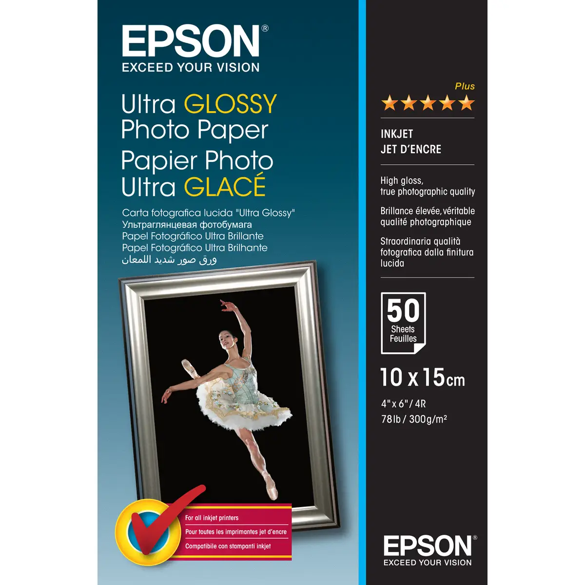 Ultra Glossy Photo Papier 100x150mm 50 Blatt