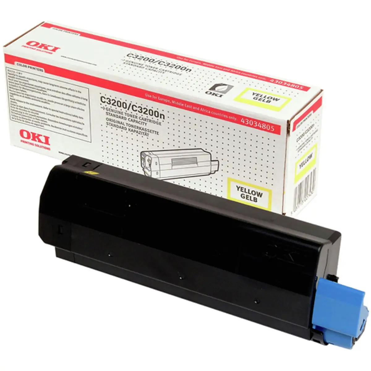 Toner 43034805 ca. 1500 Seiten gelb