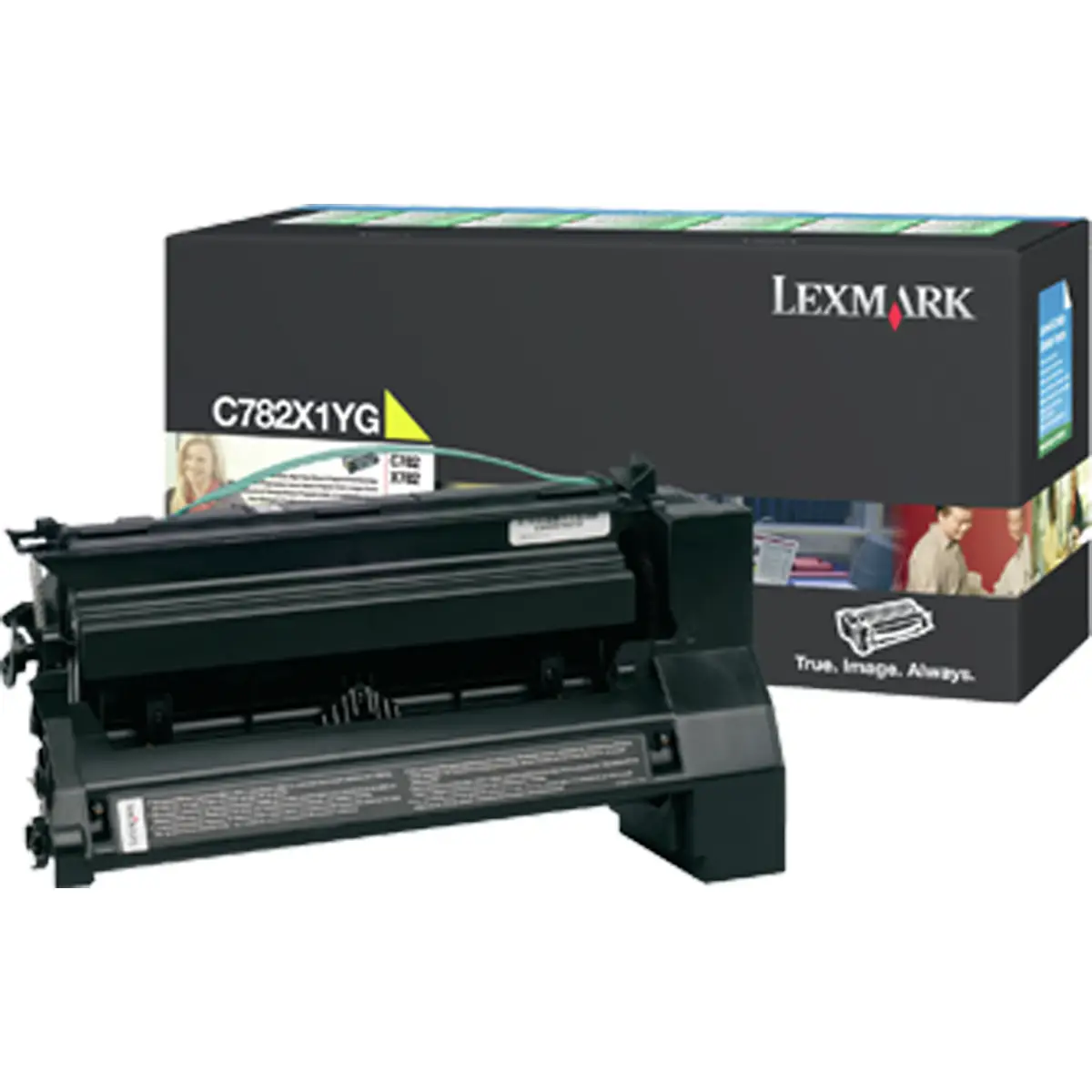 Toner C782X1YG ca. 15000 Seiten gelb
