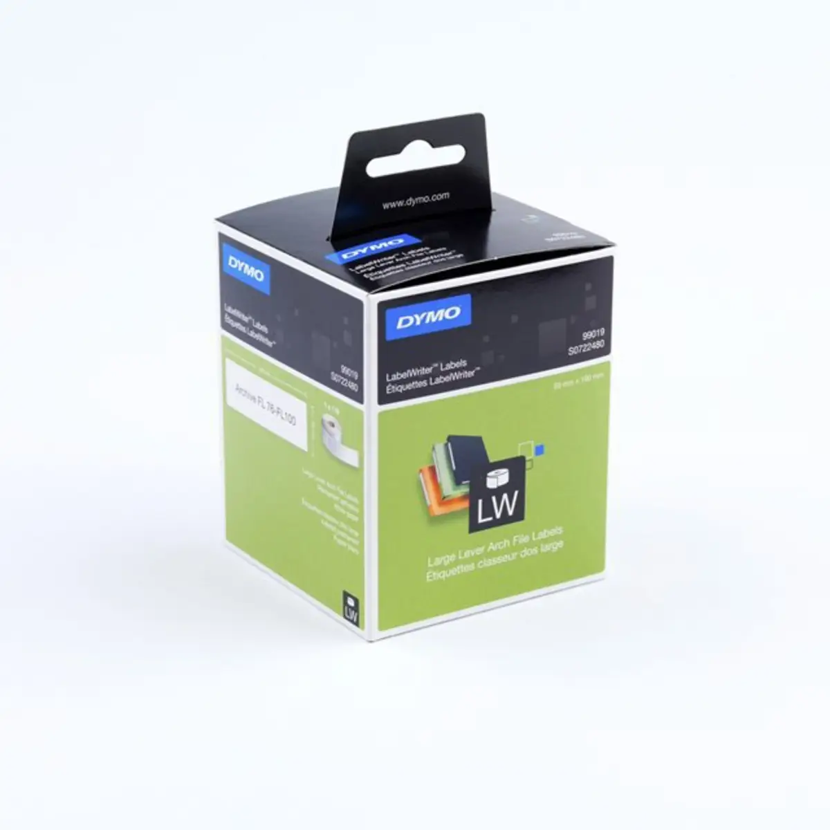 file-Label breit 59x190mm white 110St.