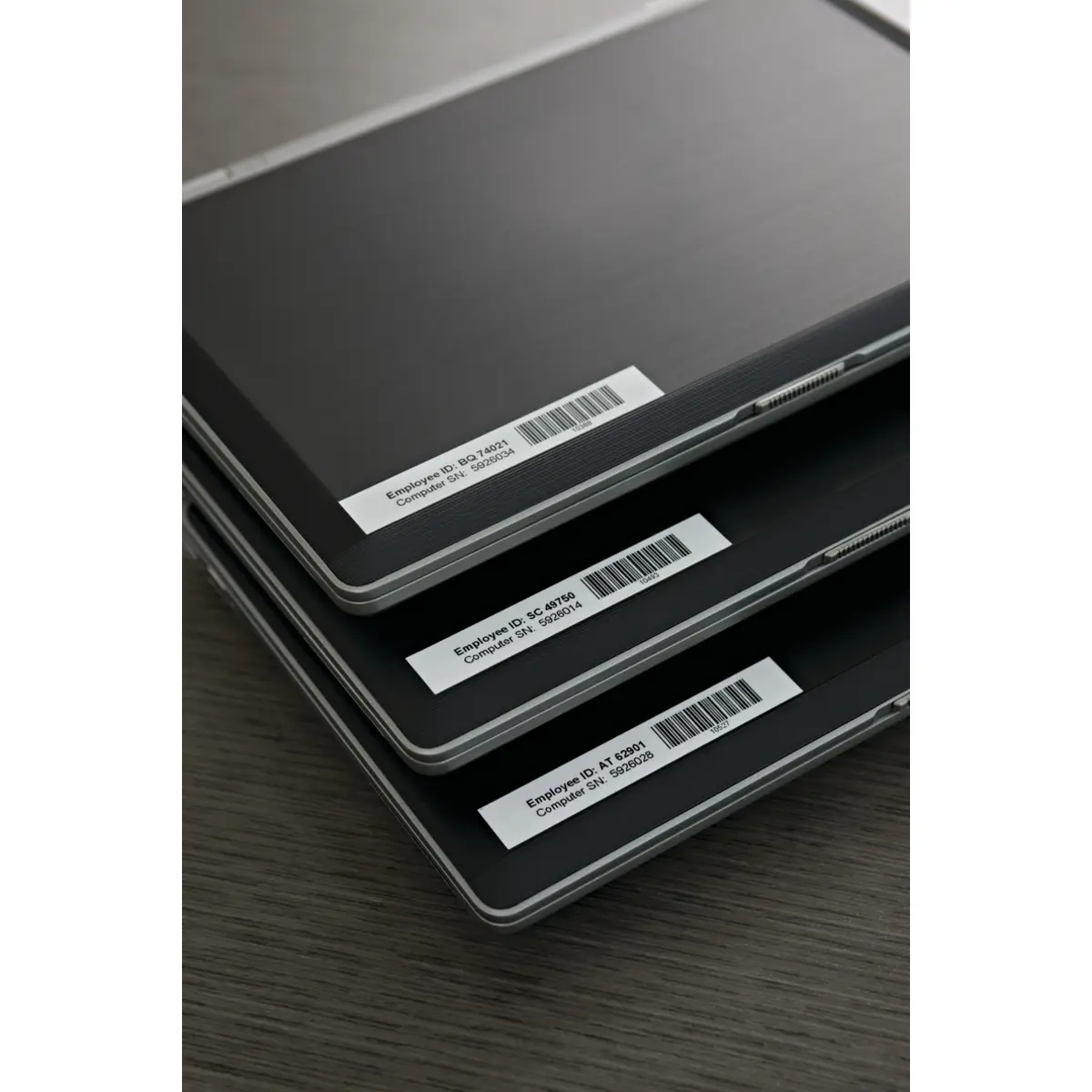 D1 Schriftband 12mmx7m schwarz auf weiß 45013