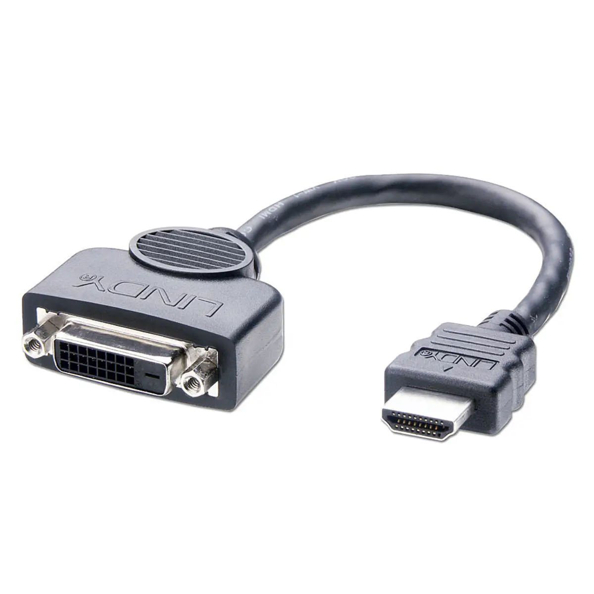 HDMI/DVI-D Adapterkabel St/Bu 0,2m