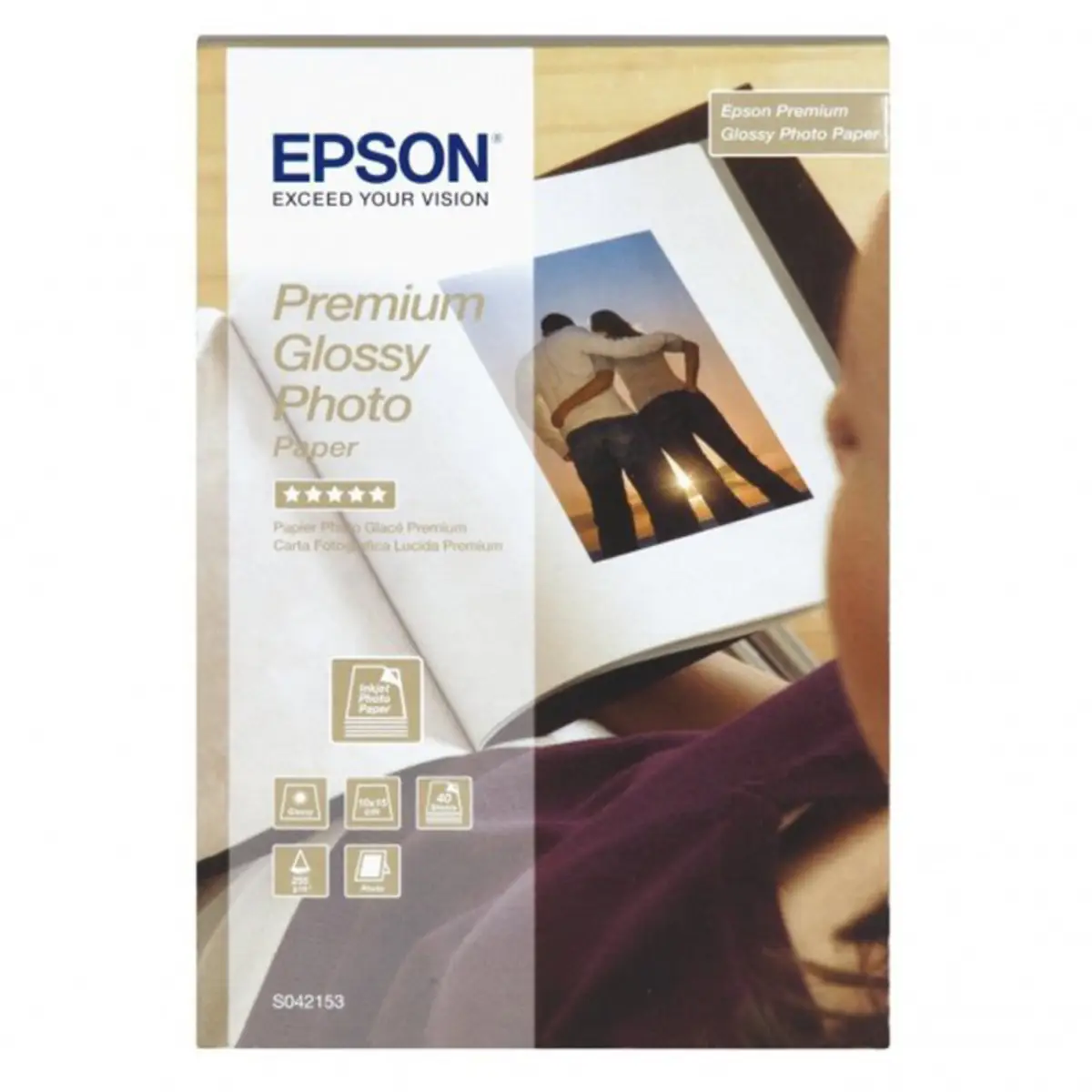 Premium Glossy Photo Paper Best 10x15 255g/qm 40er Pack