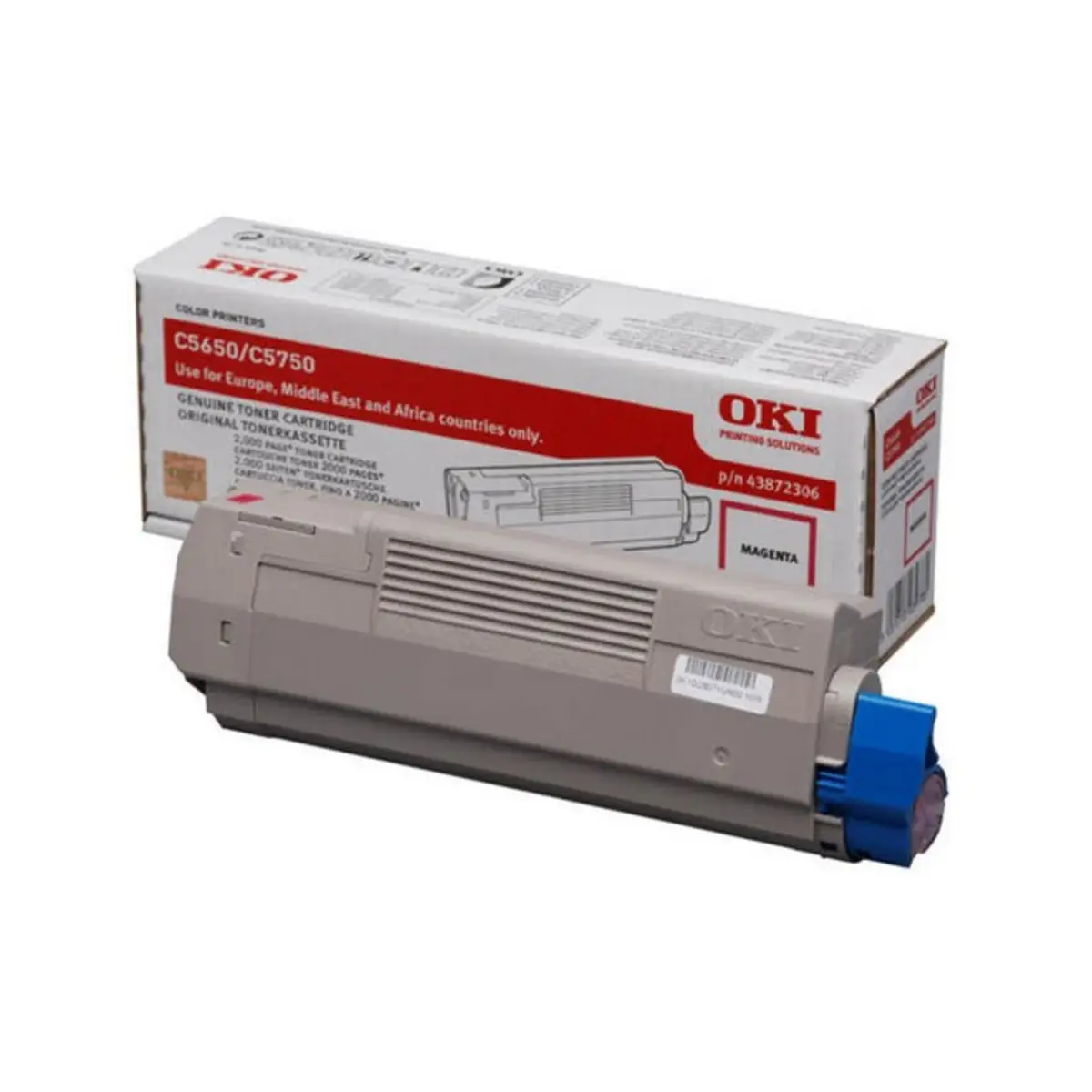 Toner 43872306 ca. 2000 Seiten magenta