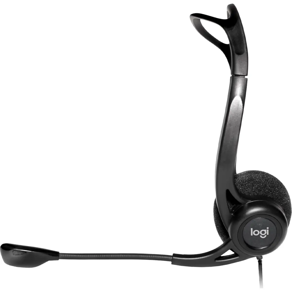 PC 960 Stereo Headset USB Mikrofon mit Rauschunterdrückung Lautstärkeregler und Stummschalter am Kabel