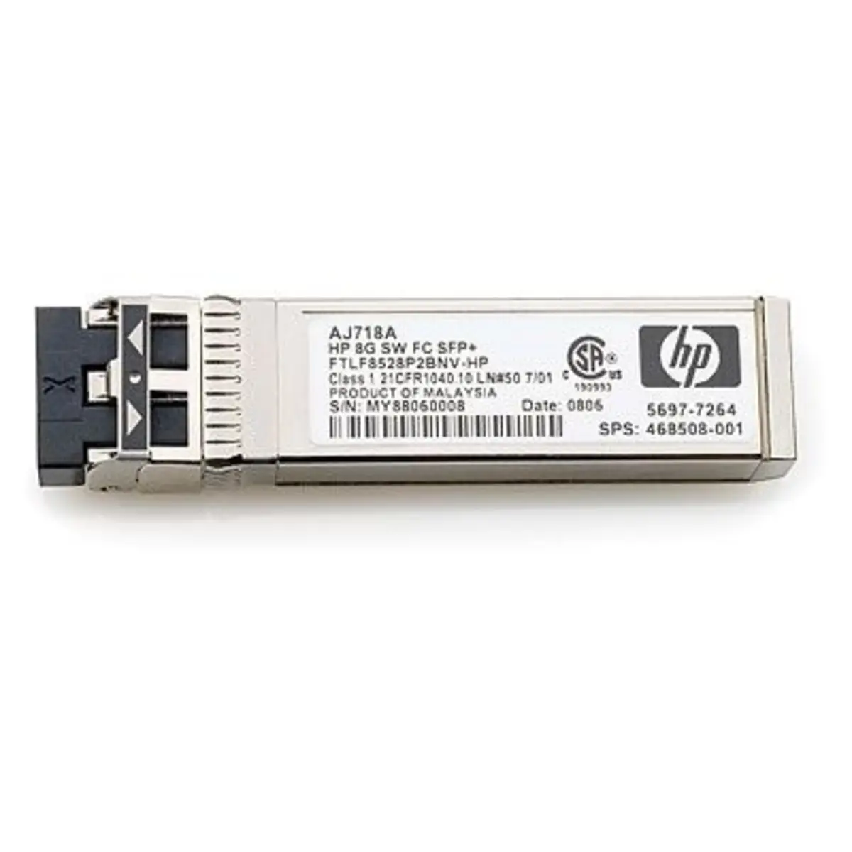 HP Optical Transceiver 8Gbit Short Wave FC SFP+ for 8Gbit Q-Series SAN Switch Family