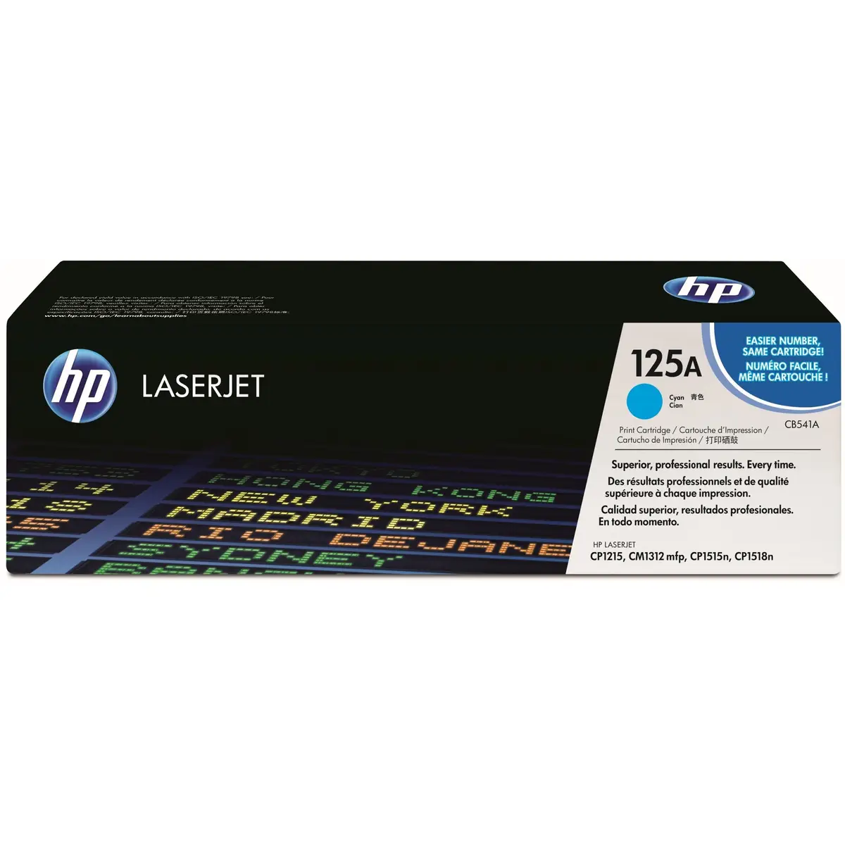 Toner CB541A ca. 1400 Seiten cyan