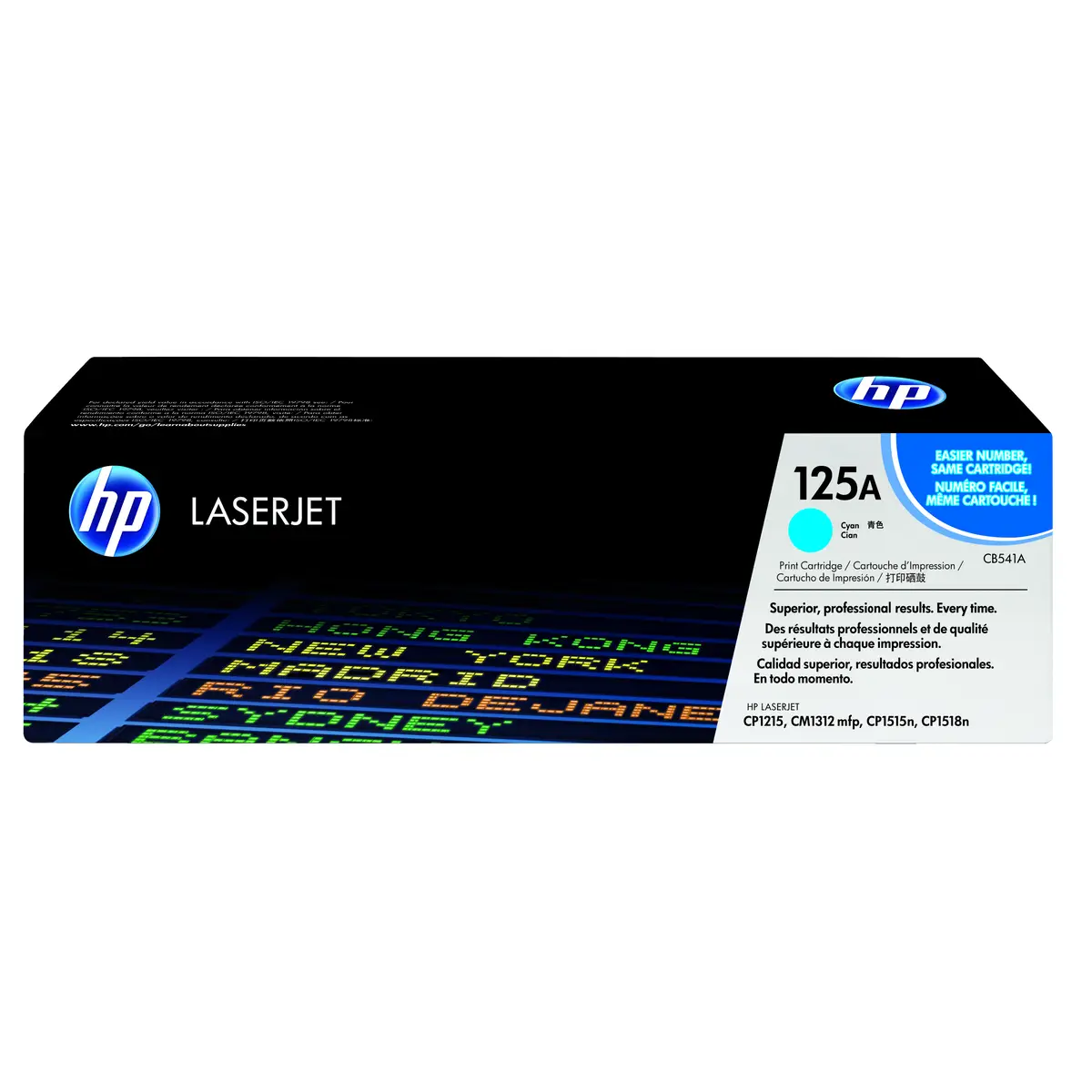 Toner CB541A ca. 1400 Seiten cyan