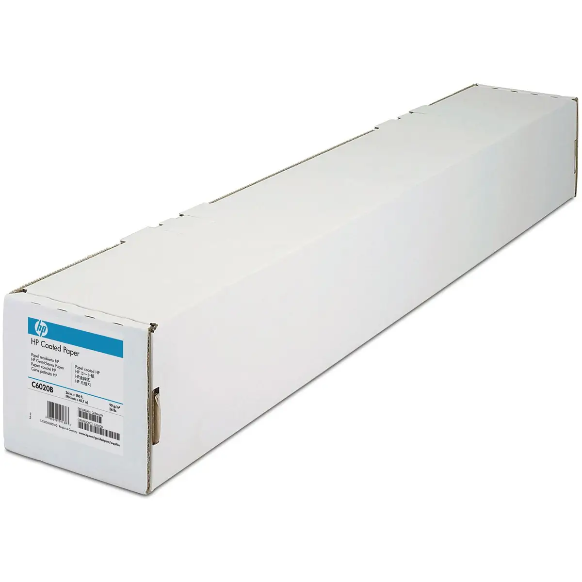gestrichenes Papier Rolle A0 914mm x 45,7m 98g/m„ 91,4 cm (36'')