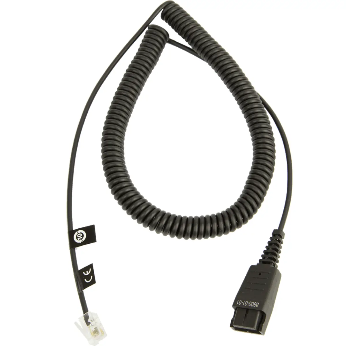 Kabel QD/RJ11 Plug Regel Belegung 0,5-2m