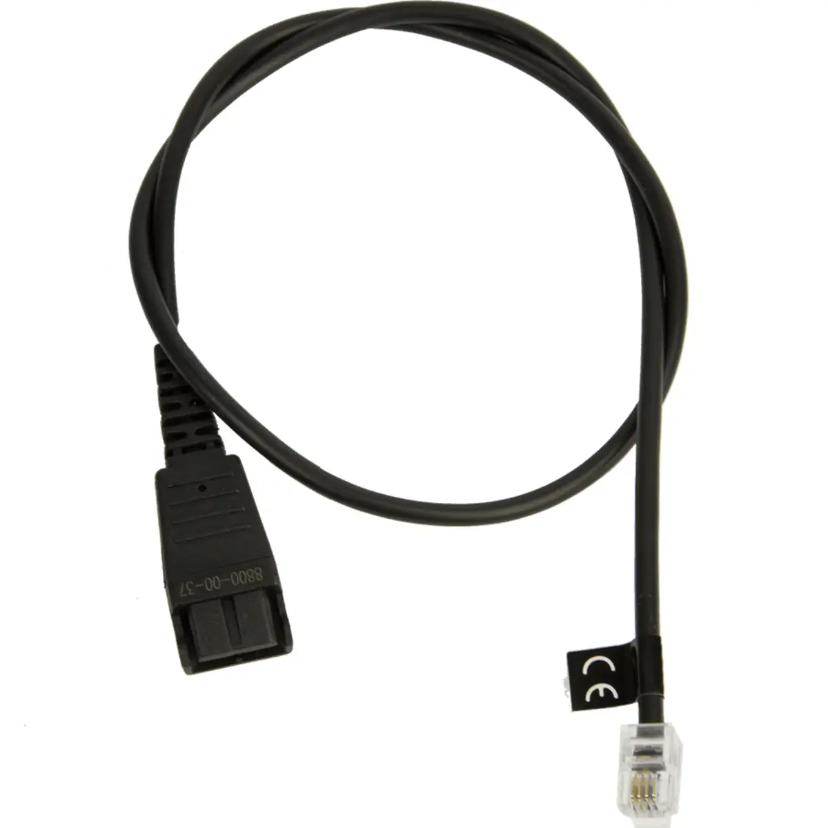 cable with QD to RJ10 Plug Callmaster V VI 0,5m