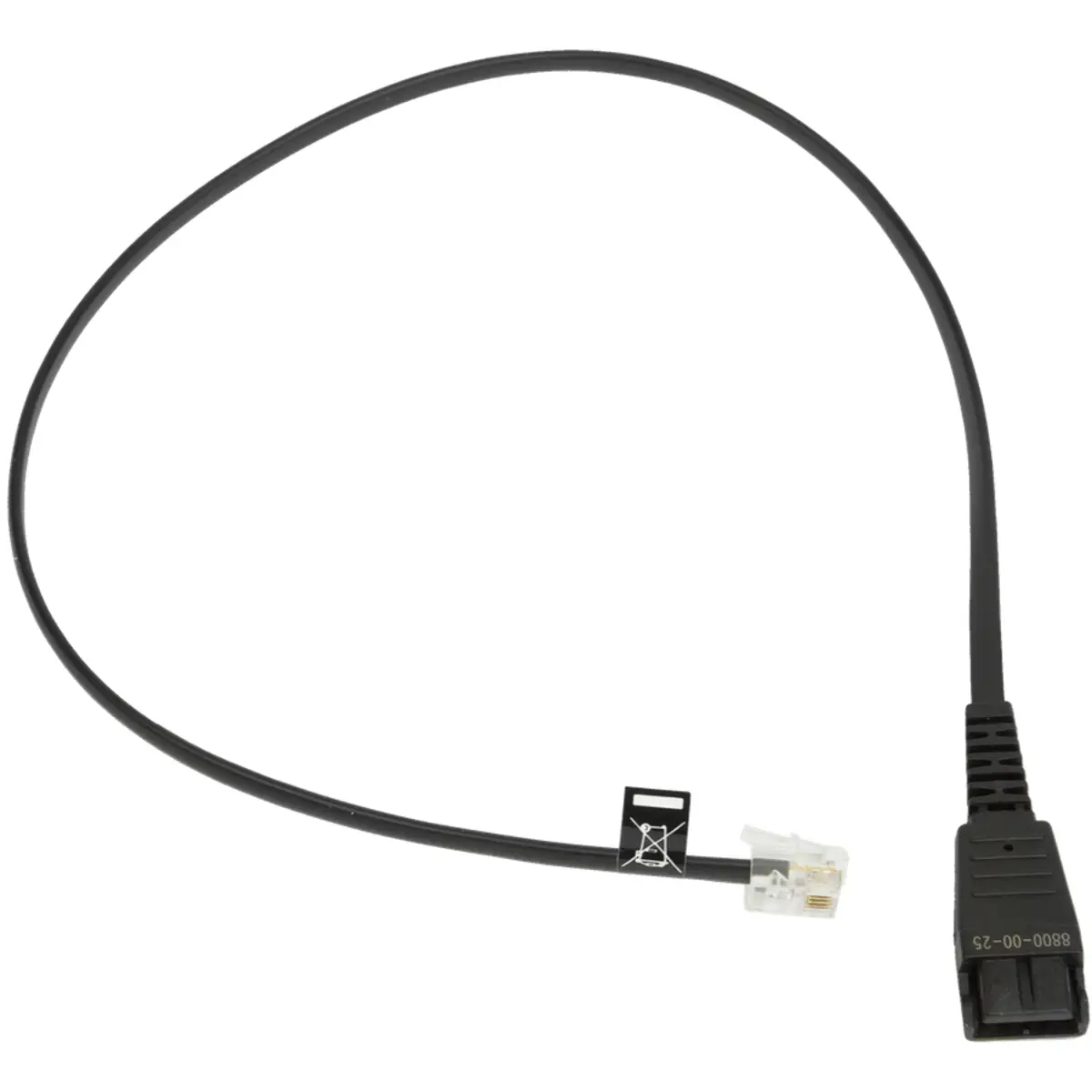 Telefonkabel RJ10 ca. 0.5m