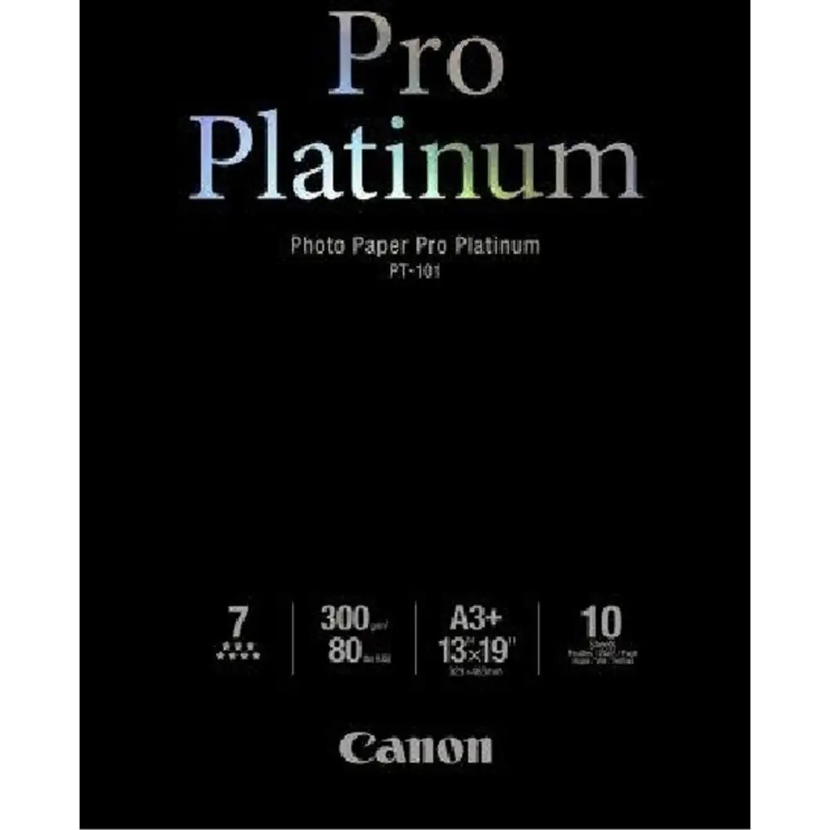Fotopapier PT-101 A3+ 300g/qm 329x423mm 10Blatt