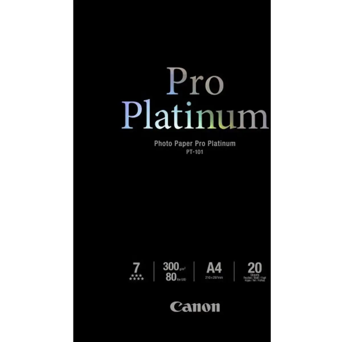 PhotoPaper PT-101 A3 300g/qm 297x420mm 20Sheet