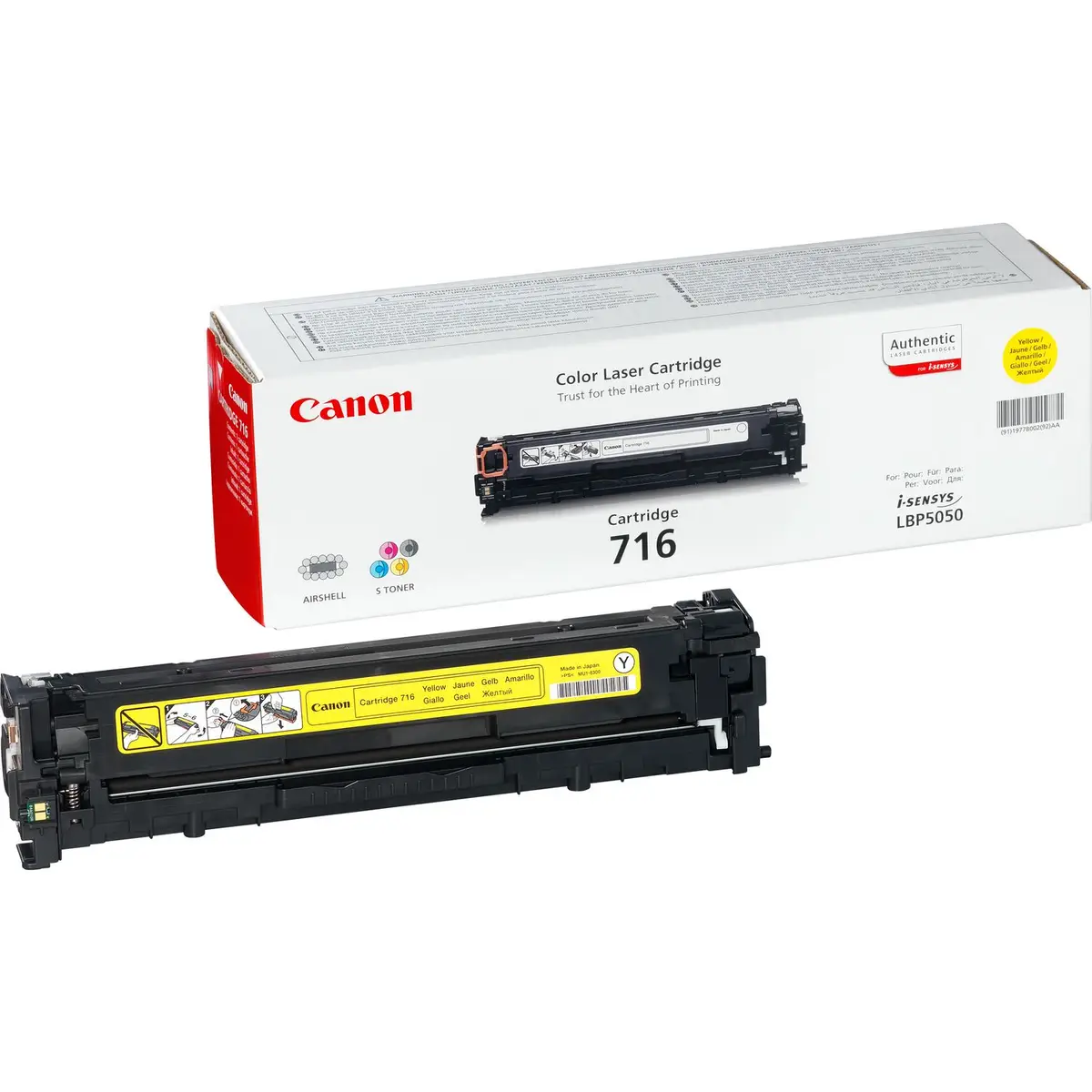 Toner 1977B002 ca. 1500 Seiten gelb