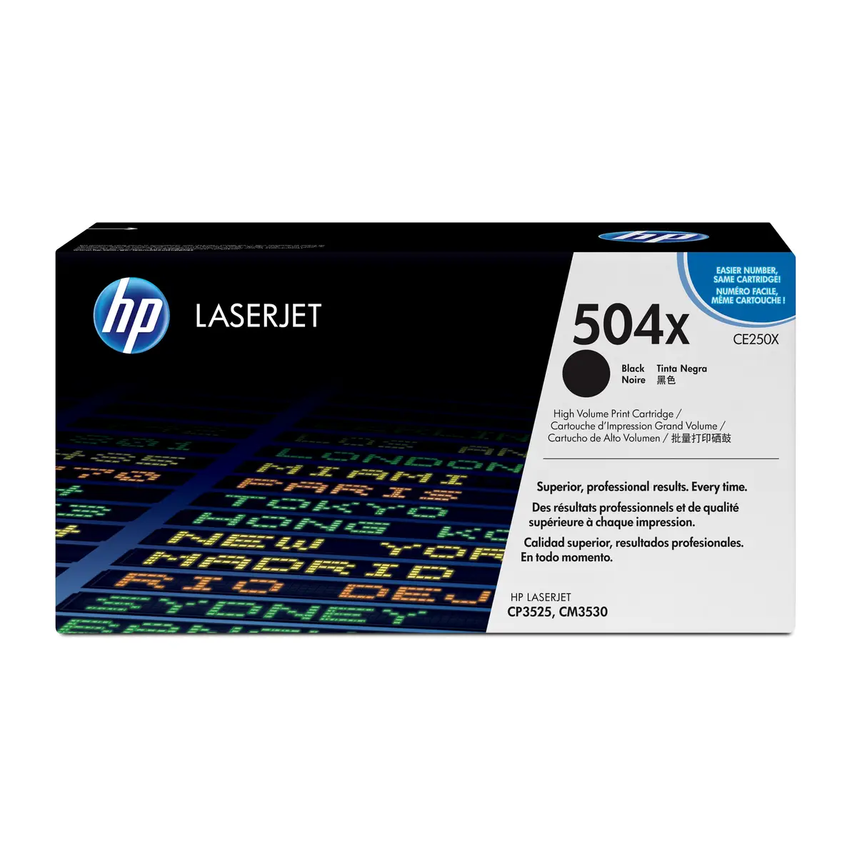 Toner CE250X ca. 10500 pages black