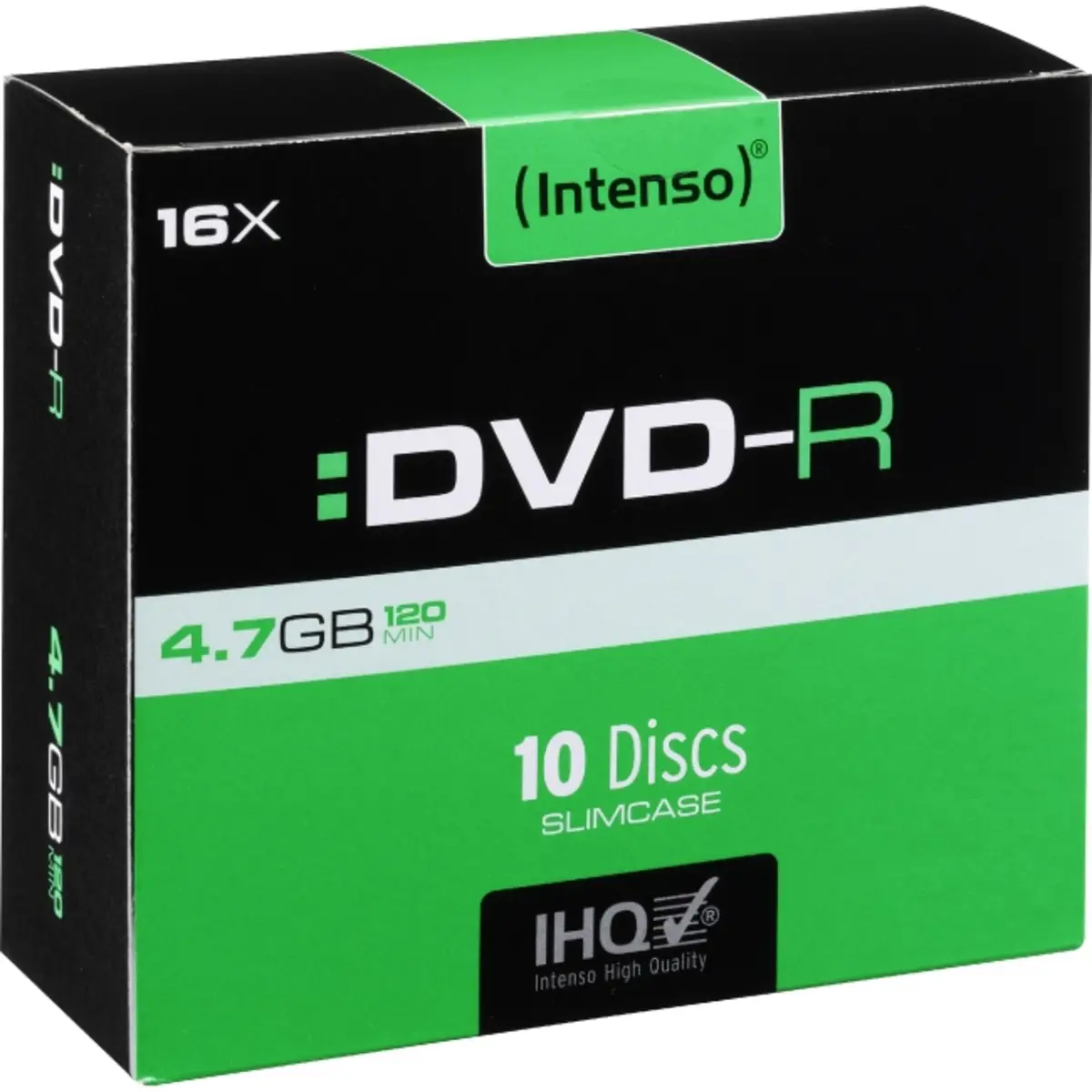 1x10 DVD-R 4,7GB 16x Speed, Slimcase