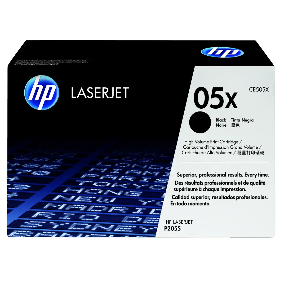 Toner CE505X ca. 6500 Seiten schwarz