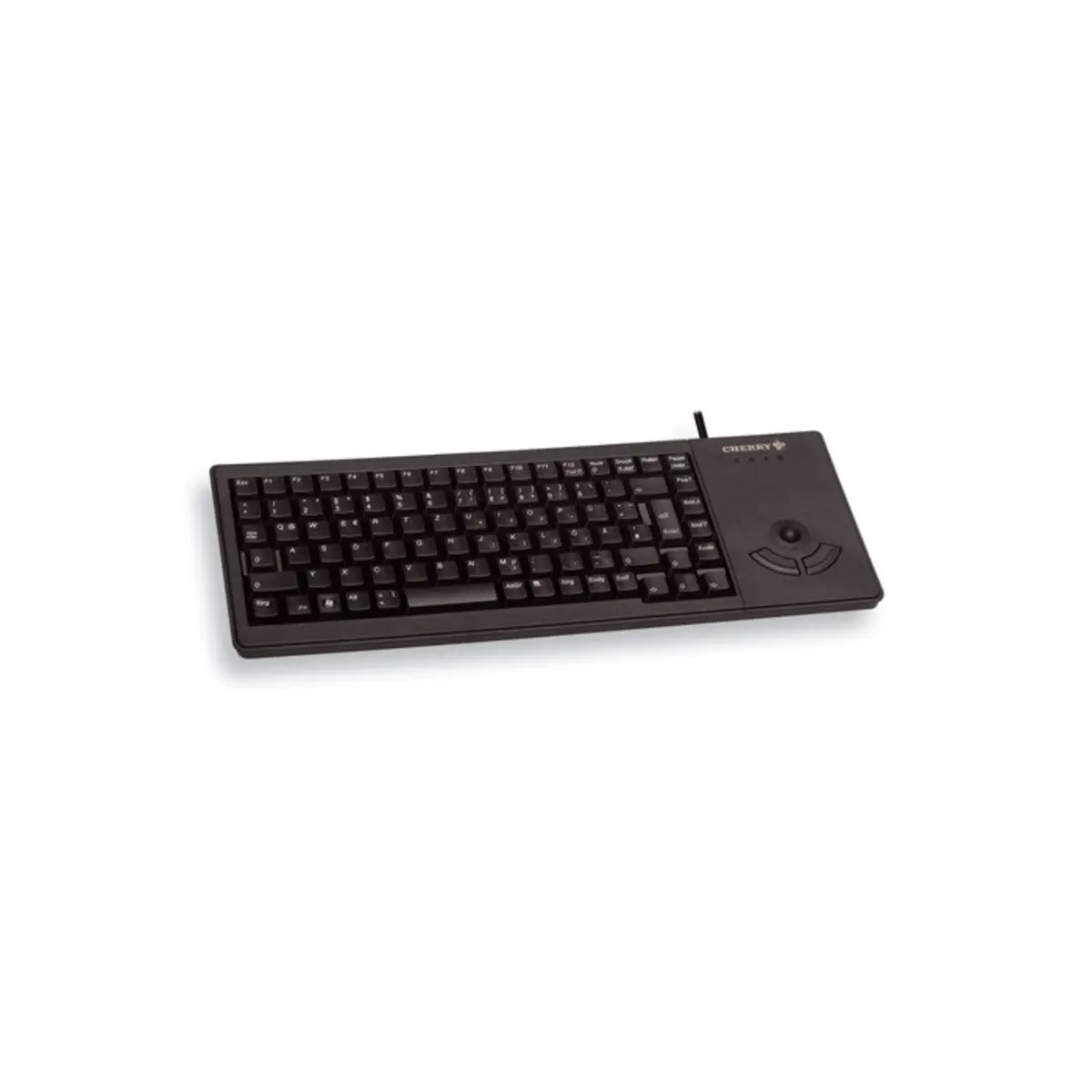 Tastatur G84-5400 USB schwarz Tastatur-Layout US-Englisch