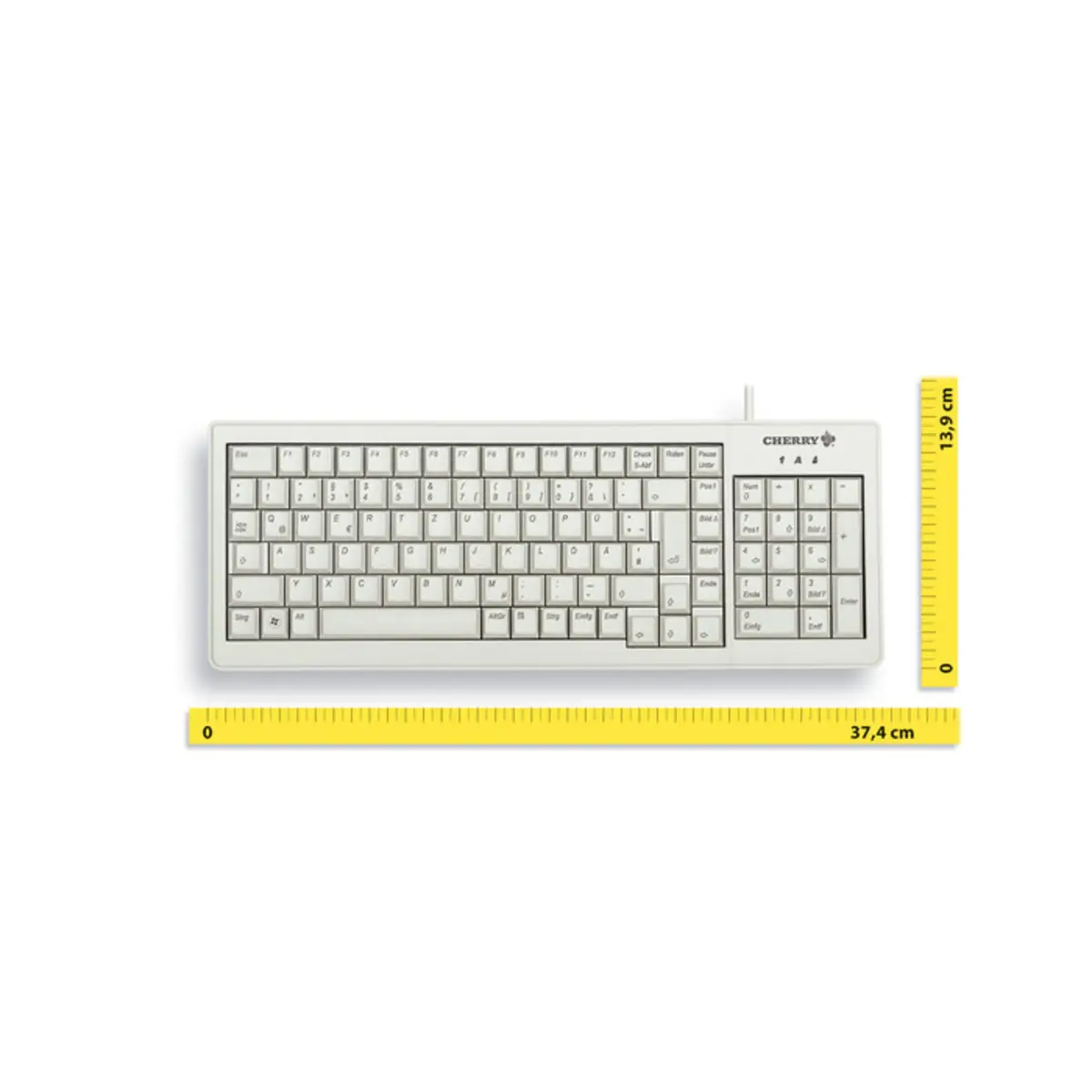 keyboard G84-5200 USB grey keyboard-Layout german