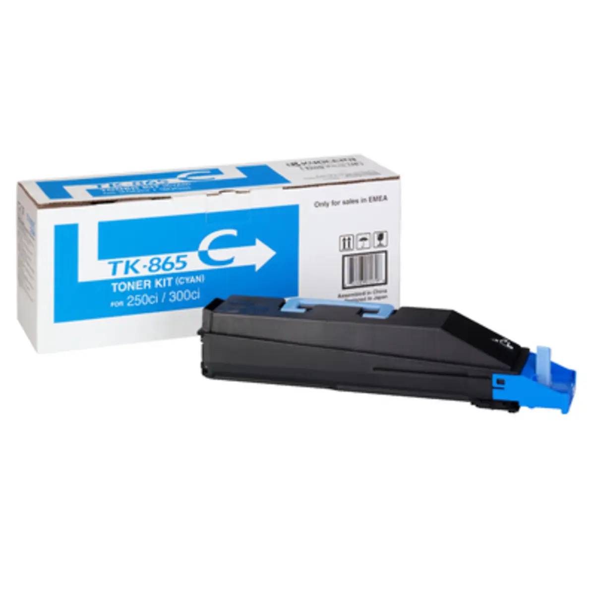 Toner TK-865C ca. 12000 Seiten cyan