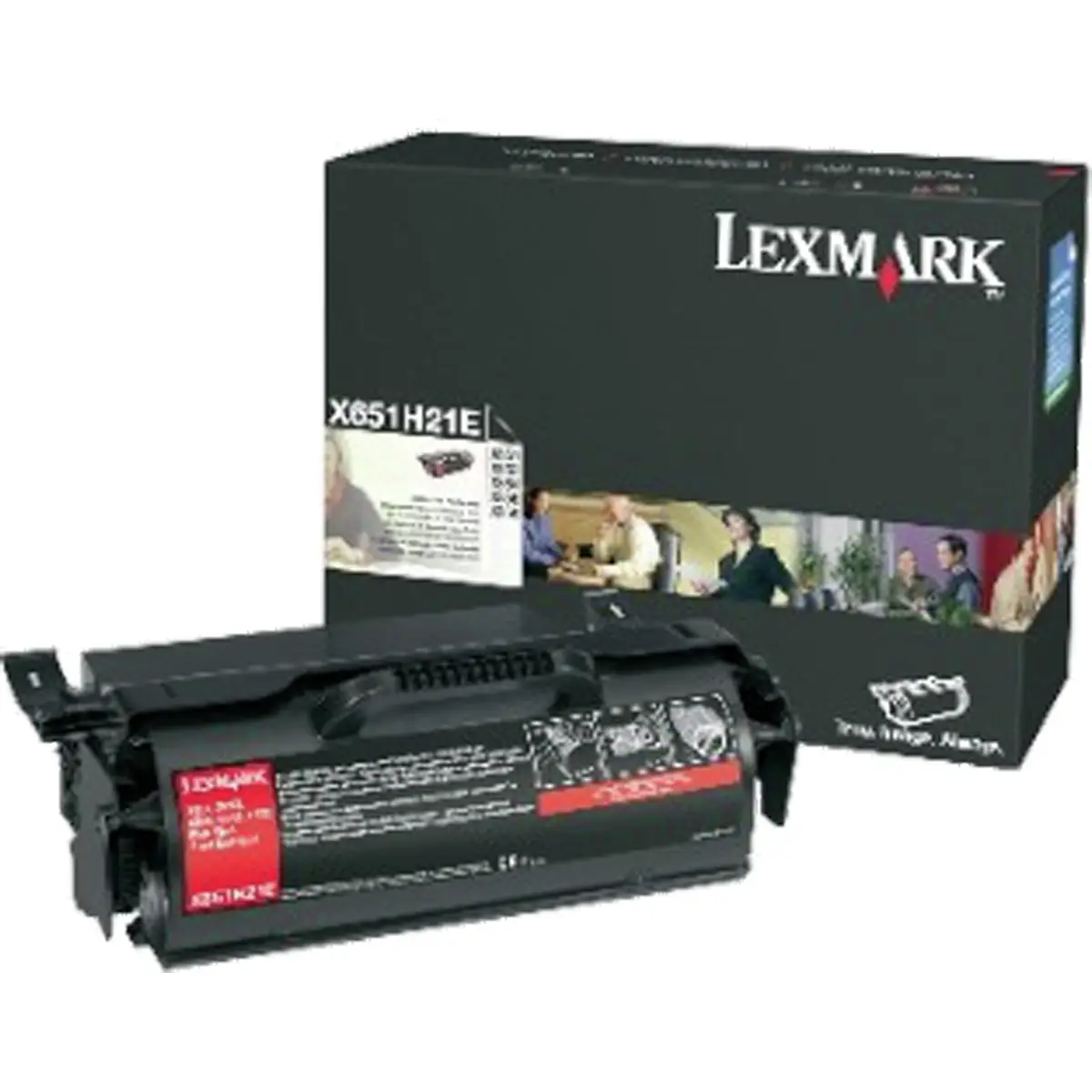 Toner X651H21E ca. 25000 Seiten schwarz