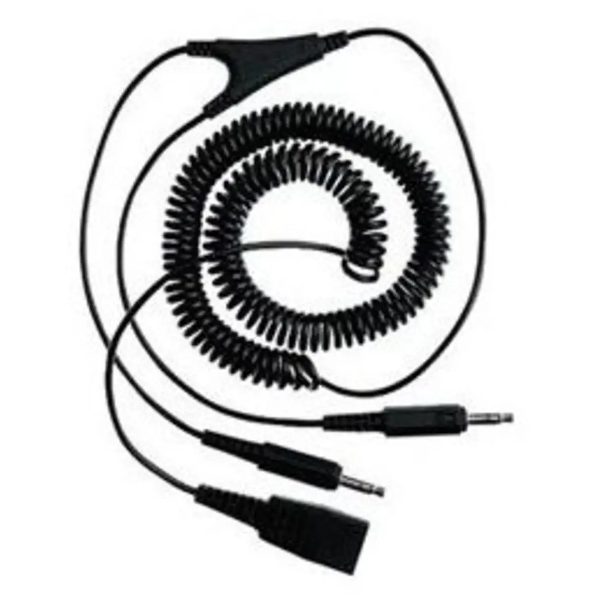 Hedset connectioncable QD to 2x3,5mm cinch