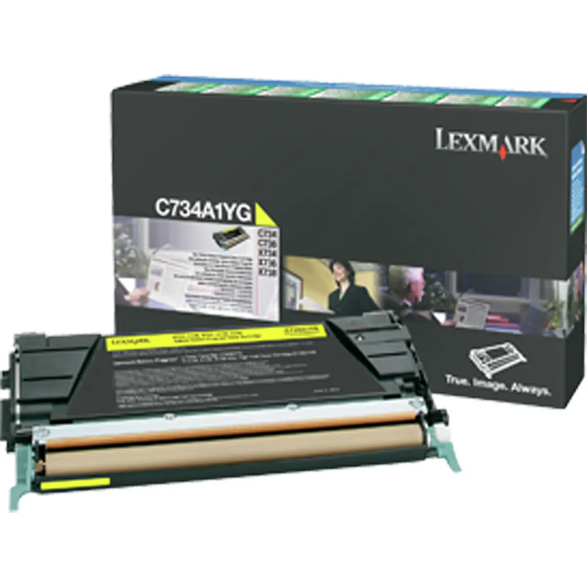 Toner C734A1YG ca. 6000 Seiten gelb