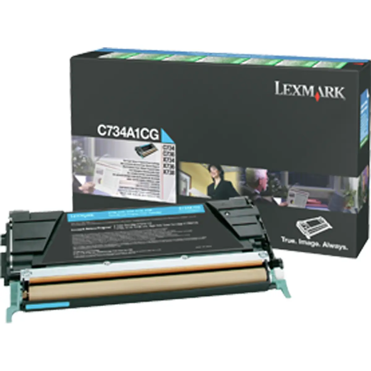 Toner C734A1CG ca. 6000 Seiten cyan